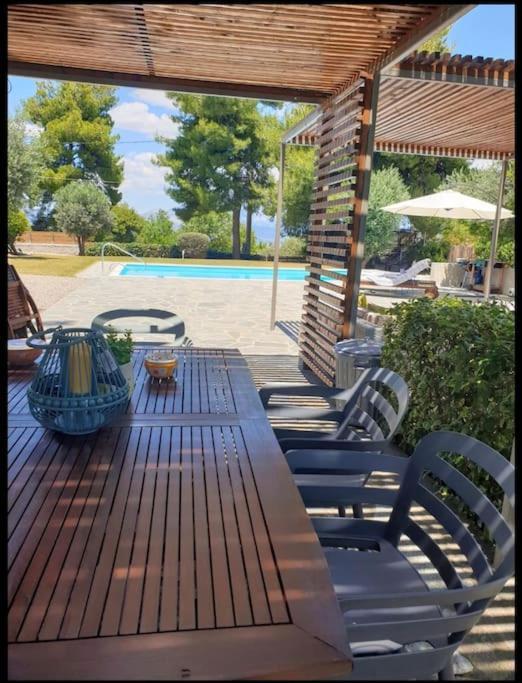 Villa Terrina Agioi Apostoloi  エクステリア 写真
